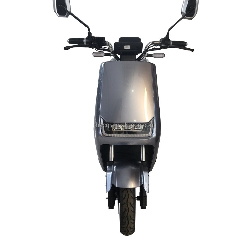 Fashion style 1000w 2000w easy-go electric scooters 2 seats popular other motorcycles display racksWindshield can be installed