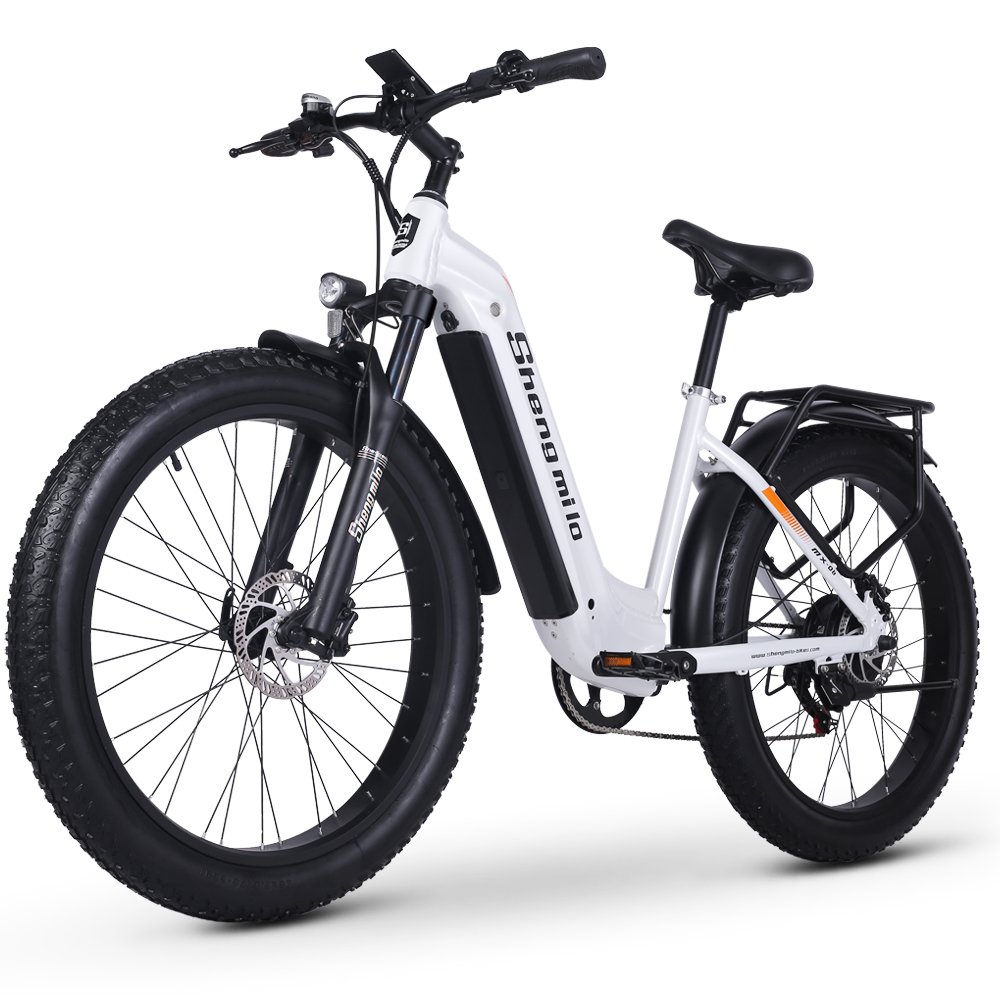 Shengmilo MX06 Electric Mountain Bike wirh 500W High Power 48V Lithium Battery 7 Speed 26 Inch Fat Tire Ready EU Warehouse