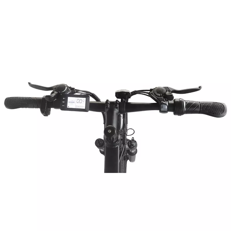 26 Inch Electric Folding Bike Long Range Ebike for Adult Lithium Battery Rear Hub Motor Aluminum Alloy Aluminum Frame Front 350W