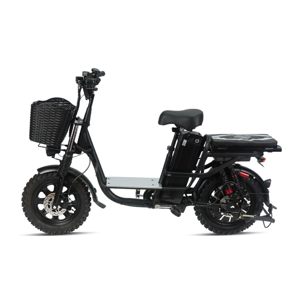16 inch high carbon steel oil disc brake fat tire electric bike 500w 1000w 1500w 21AH high quality city touring electric bike