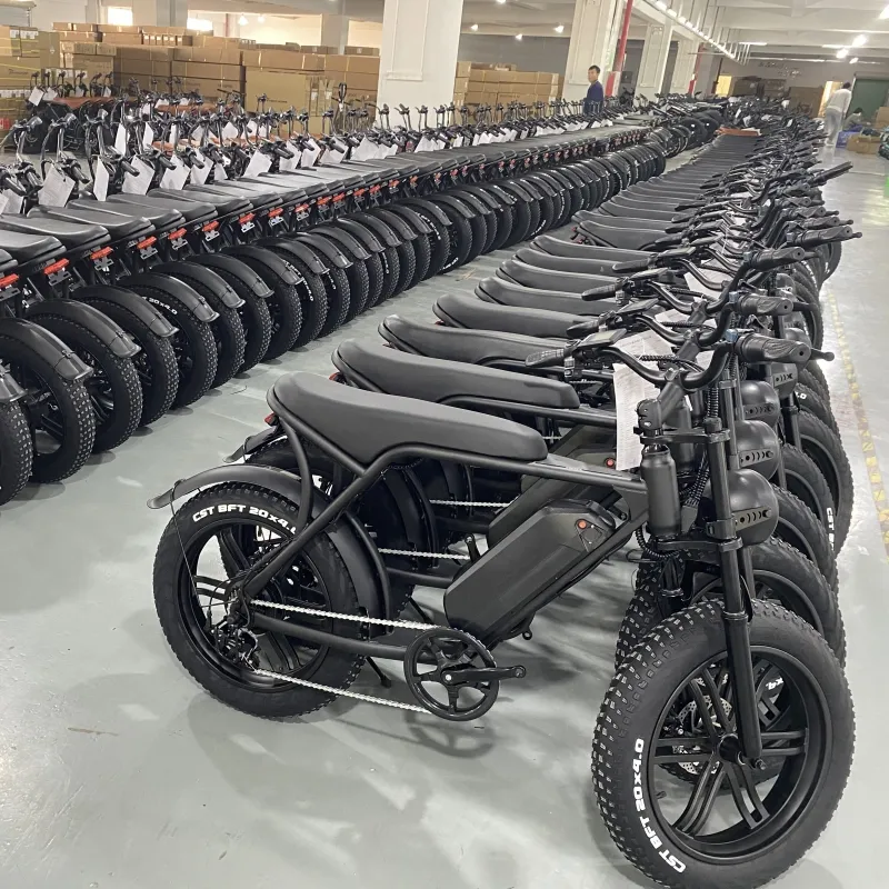 EU Electric Bike OUXI V8 250W 1000W 48V Double Battery 30AH Ebike 100KM Range Fatbike With EU NL DE PL Warehouse