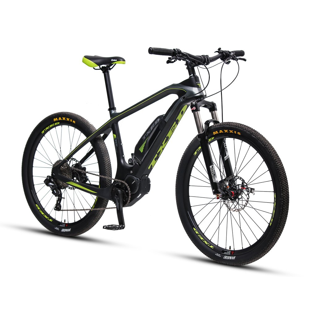 TXED Brushless Geared 36V/250W Lithium Battery Electric Mountain Bike With 11 Speed
