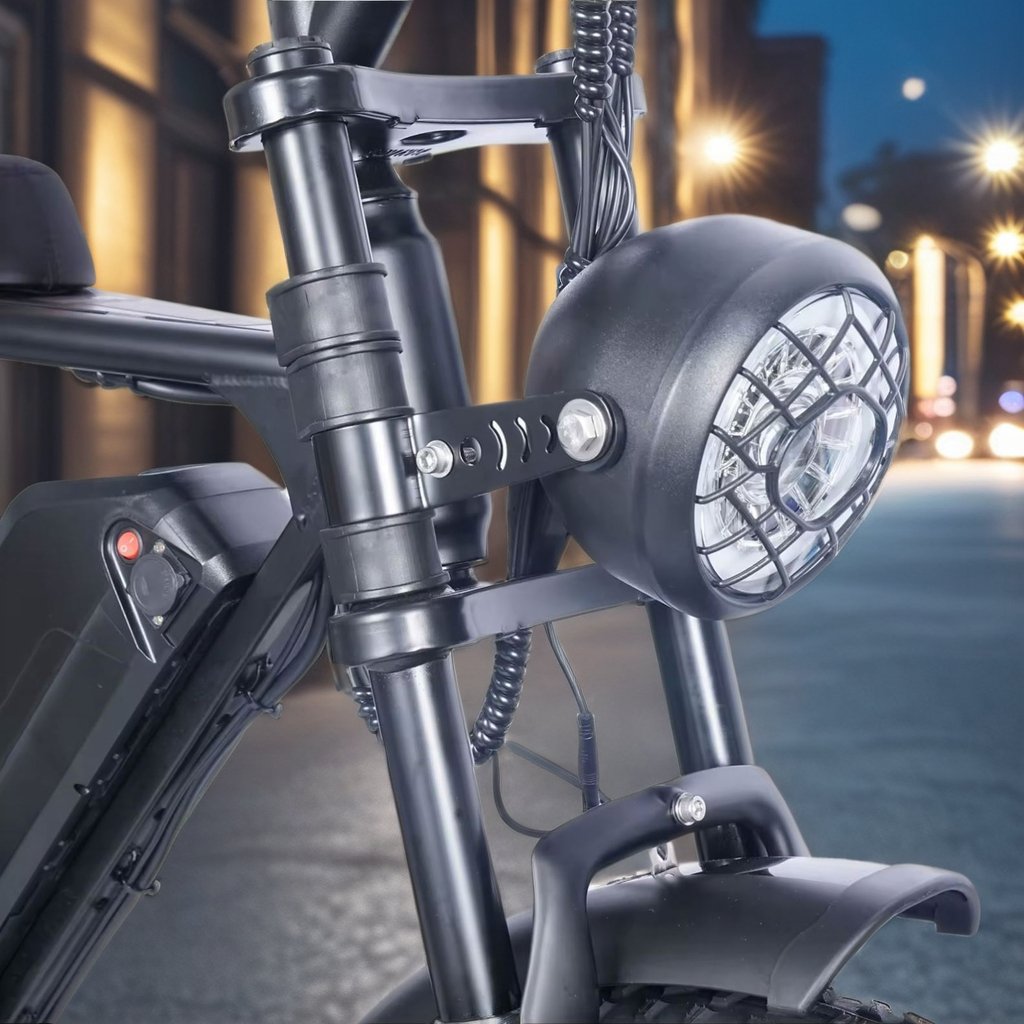V20 Electric Bicycle 250W E-Bike with Upgrade Fat Tire Off-Road Sport Features City V8 Fatbike for Europe