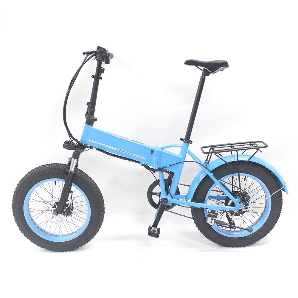 Europe Dropshipping warehouse Full suspension Fat Tire ebike folding electric bike