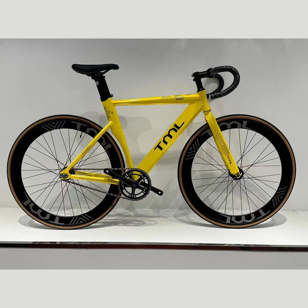 Aluminium Alloy Single Speed Custom Track Bicycle Racing Bike Gear Cycle 700C Fixed gear mountain bike for man Gear Bike