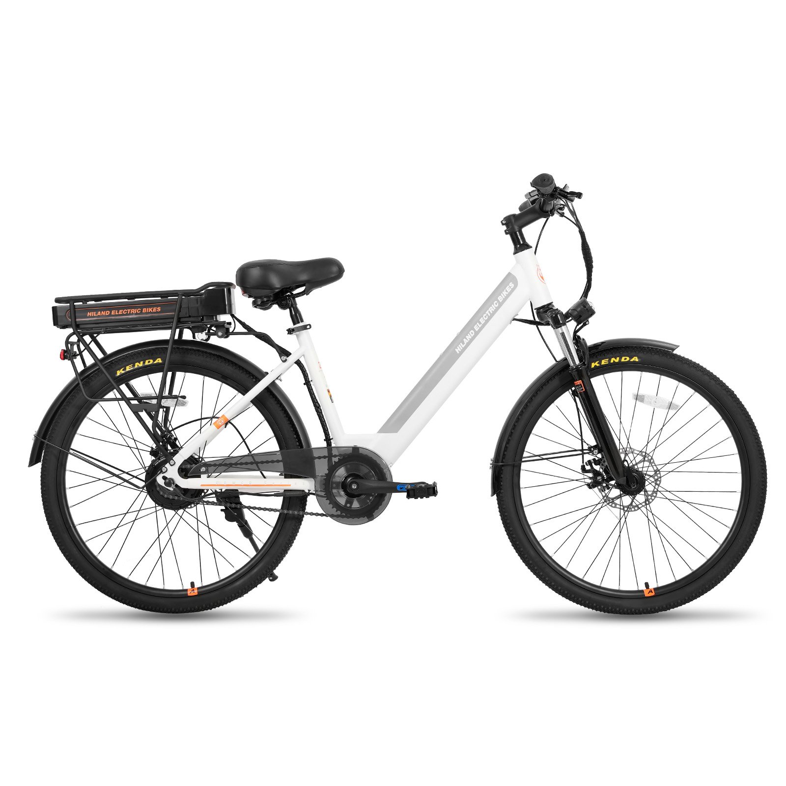 JOYKIE EU warehouse single speed 26 Inch Ebike 500W Front Suspension 36V 7.8 AH Lithium Battery Electric City Bike
