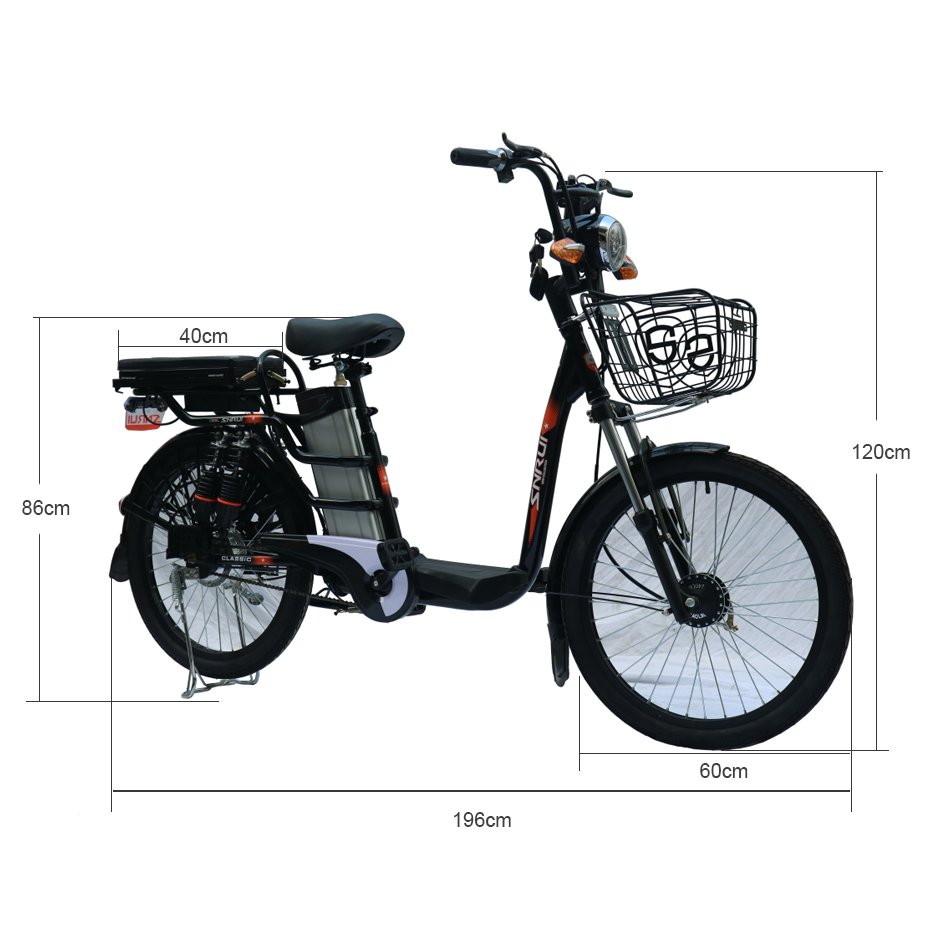 Hot Selling Newly Cheap 350W Cargo Bike Electric Bicycle 48V Moped Electric City Bike
