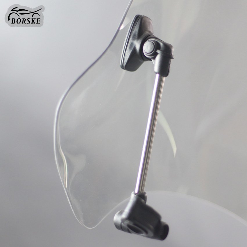 Universal Street Bike Windscreen Sportbike Windshield for Yamaha Honda Suzuki Ducati