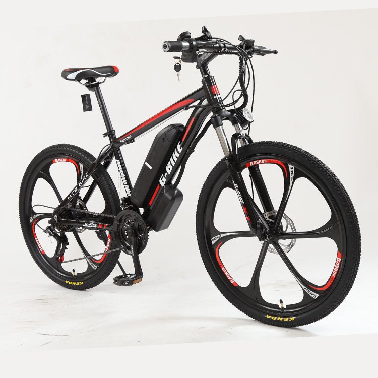 New Aluminum Hybrid Bicycle 21 Speed lithium battery Mountain bike 26 inch Wheels e bike
