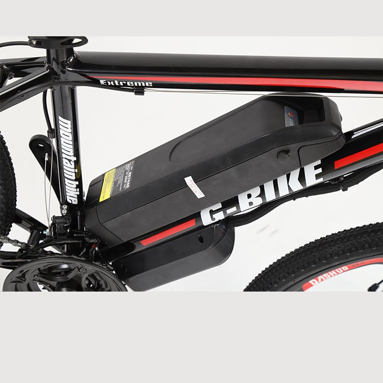 New Aluminum Hybrid Bicycle 21 Speed lithium battery Mountain bike 26 inch Wheels e bike