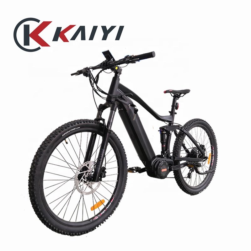 KAIYI 8fun Bafang E Mtb Full Suspension M600 G530 M620 G510 Electric Bike Bicycle Lithium Battery Aluminum Alloy 9 Speed 48V