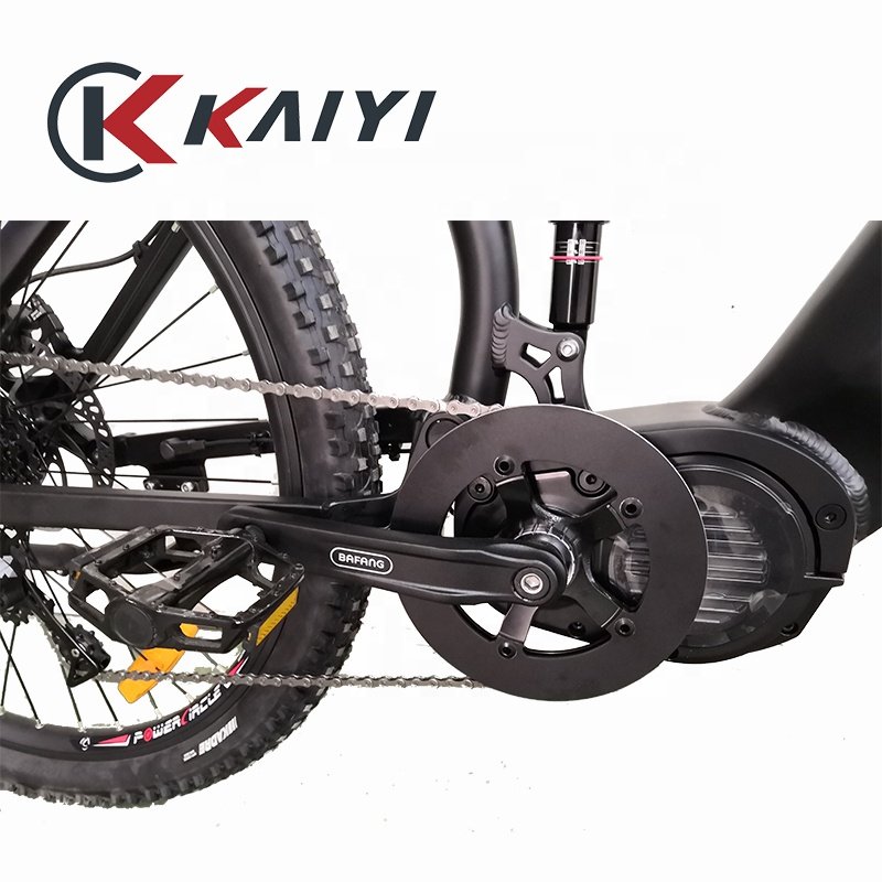 KAIYI 8fun Bafang E Mtb Full Suspension M600 G530 M620 G510 Electric Bike Bicycle Lithium Battery Aluminum Alloy 9 Speed 48V
