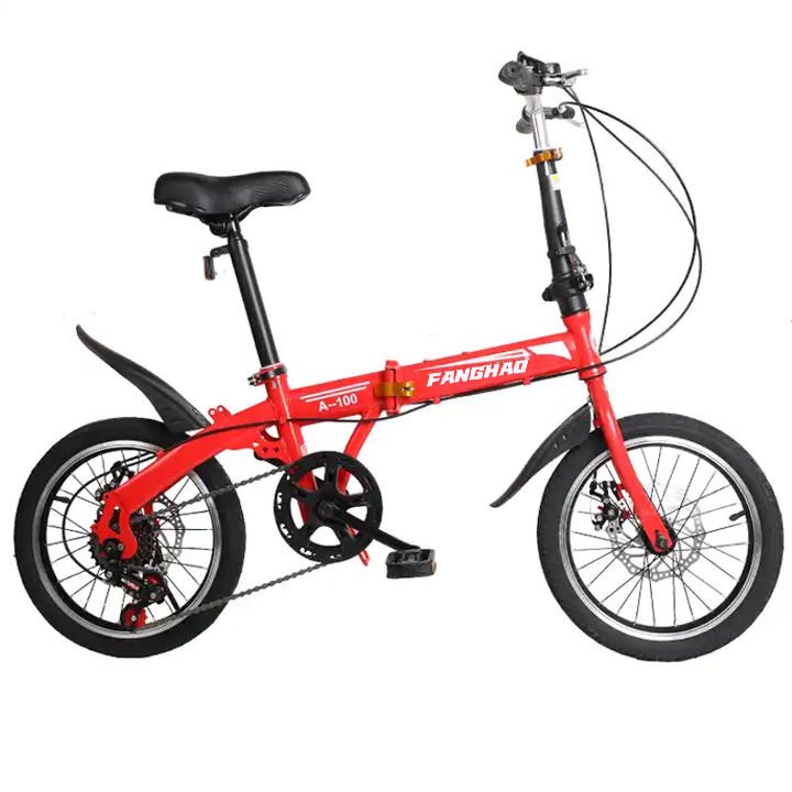 20 Inch high quality 7 Speed Wheel Folding Aluminum Alloy carbon steel Folding mtb mountain Bike for adult Bicycle
