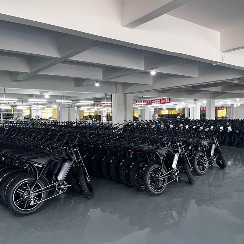 EU Warehouse Drop Shipping New Style 48V 250W 500W Electric Bicycle 20 Inch Fat Electric Bike ouxi v8 v9
