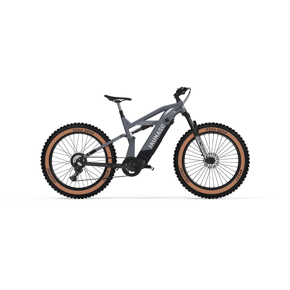 Changzhou 26" full suspension bicycle frame bicicleta electrica fat dirt tire ebike electric mountain bike with throttle