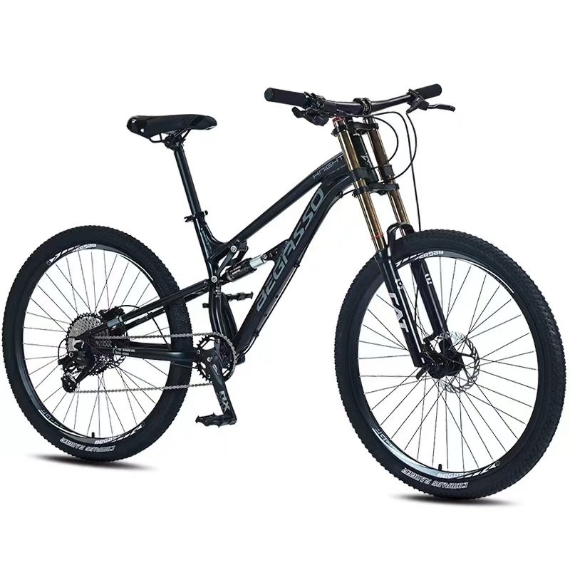 CE certificate dual shock-absorbing mountain bike aluminium alloy light weight bicycle DownHill Bike