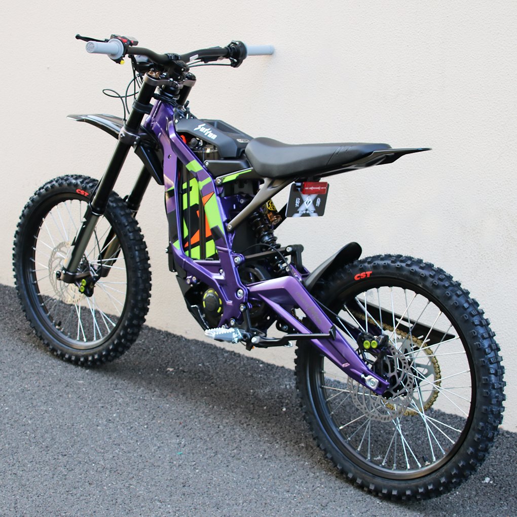 Light bee x electric road bike 60V 6000W off road dirt bike electric mountain bike electric motorcycle for adult