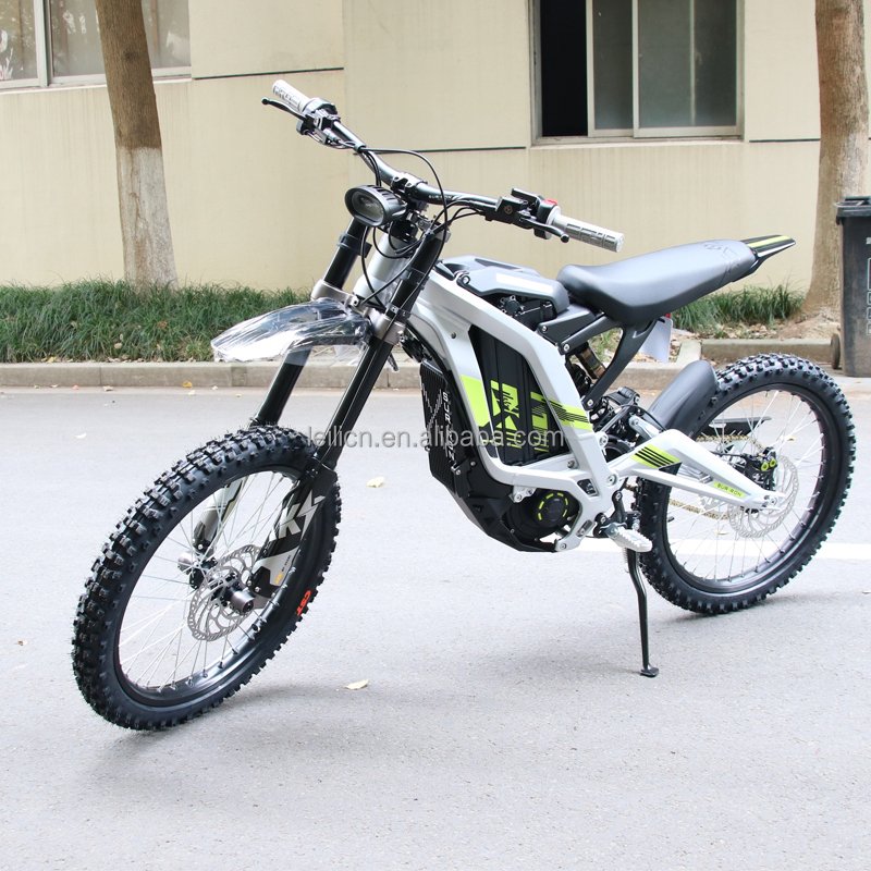Light bee x electric road bike 60V 6000W off road dirt bike electric mountain bike electric motorcycle for adult