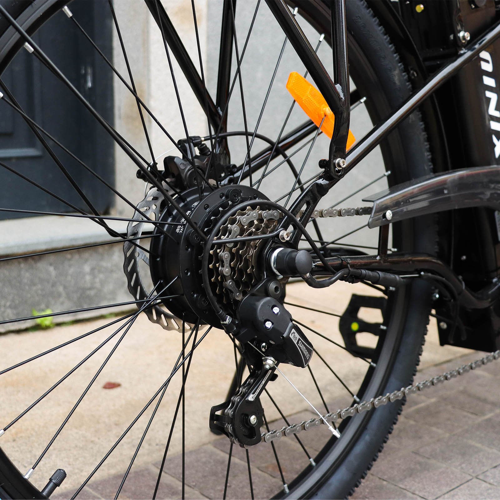 China Wholesale Price Fatbike Paskil Electric City Bike 36V 7.65AH 350W Brushless Motor For Men Urban Ebike