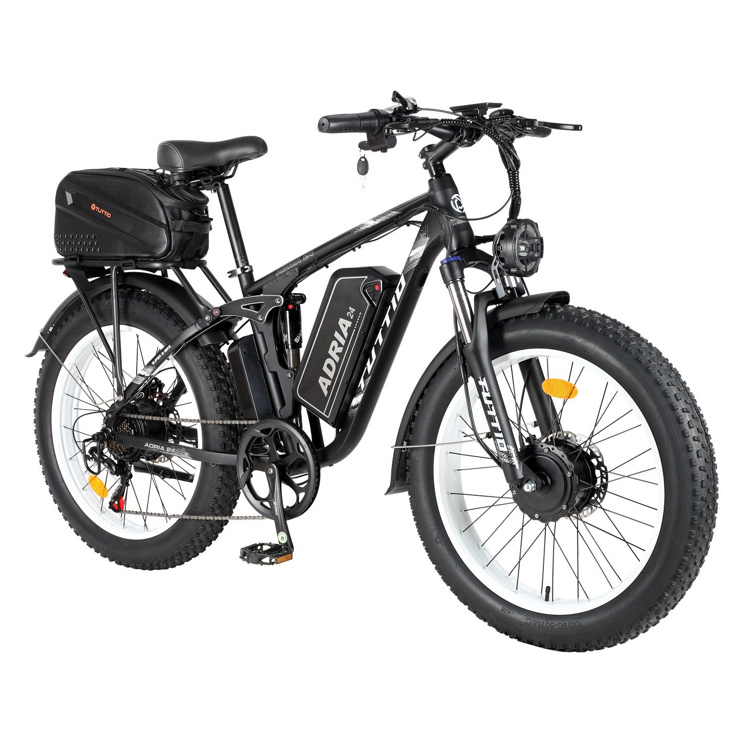 E-bike Factory OEM Electric Mountain Bike 26 Inch Hydraulic Disk 52V 3000W 25AH Dual Motor All Terrain Electric Bike For Adults