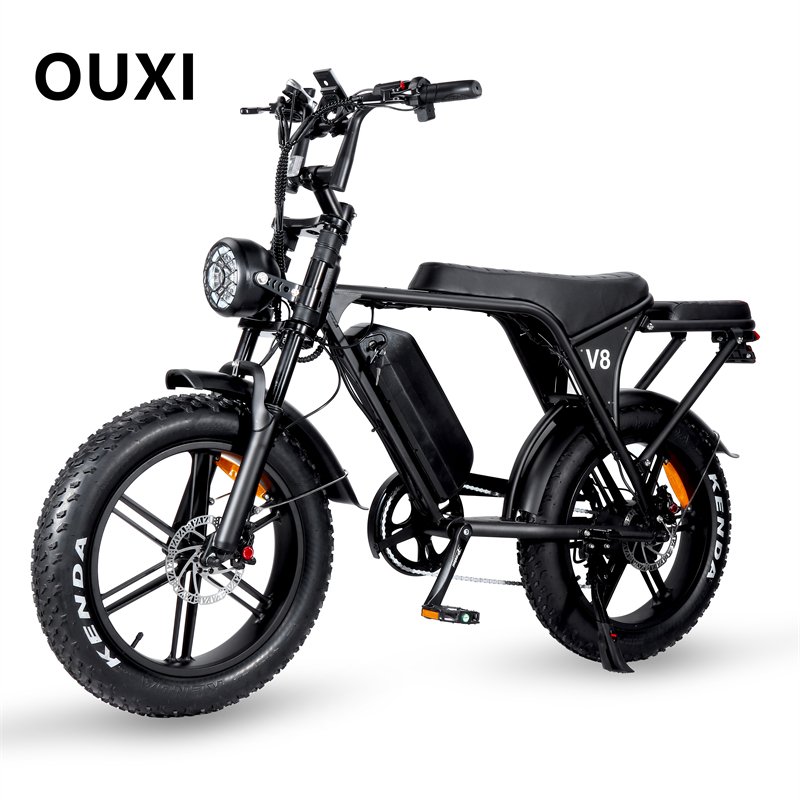 ebike fat tire e-bikes fat tire electric bicycle 250w fat bike 20inches electric fat tire bike ouxi v8-2.0 EU warehouse