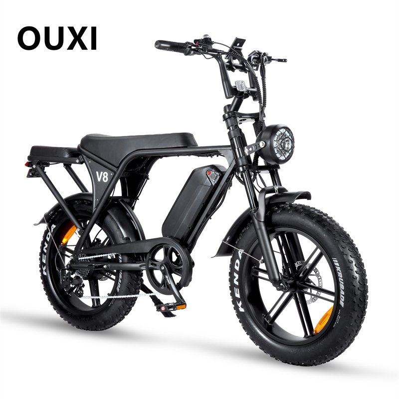 ebike fat tire e-bikes fat tire electric bicycle 250w fat bike 20inches electric fat tire bike ouxi v8-2.0 EU warehouse