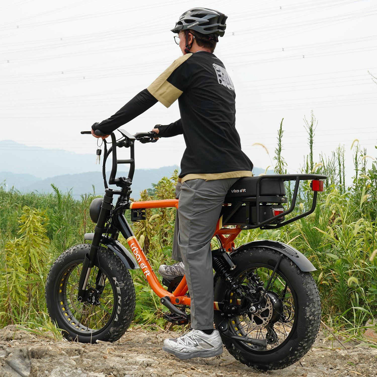 2024 New Ready Stock 1000W Adult Electric Mountain Bike 20 Inch EBike 250W Hybrid City Ebike Dirt Fat Tire Electric Bike