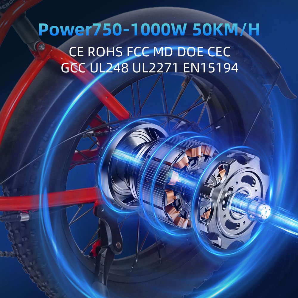 Eu Warehouse E Bicycle Electric Ebike E-bike Bikes Mens Motorcycle Aluminum Adult Dual Motor Fat Tire Mountain Bike