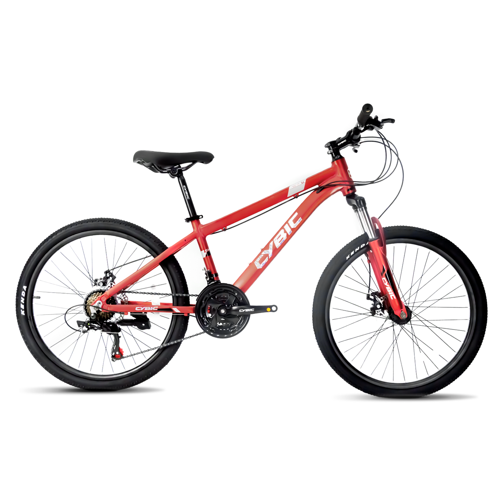 24 inch Aluminum Frame Suspension Fork Shimano gear Disc Brake 21 speed red black grey Colors for Youth Mountain Bike