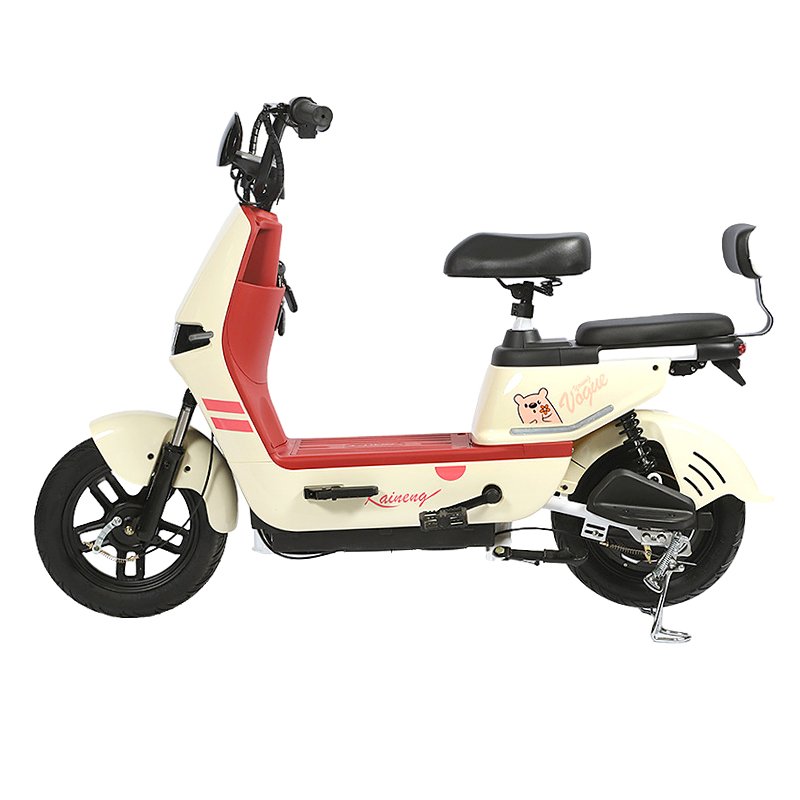 14-Inch Fashionable Double Electric Bicycle 48v 350w Power Electric Bike with Lithium Battery City Usage Factory Direct Sales