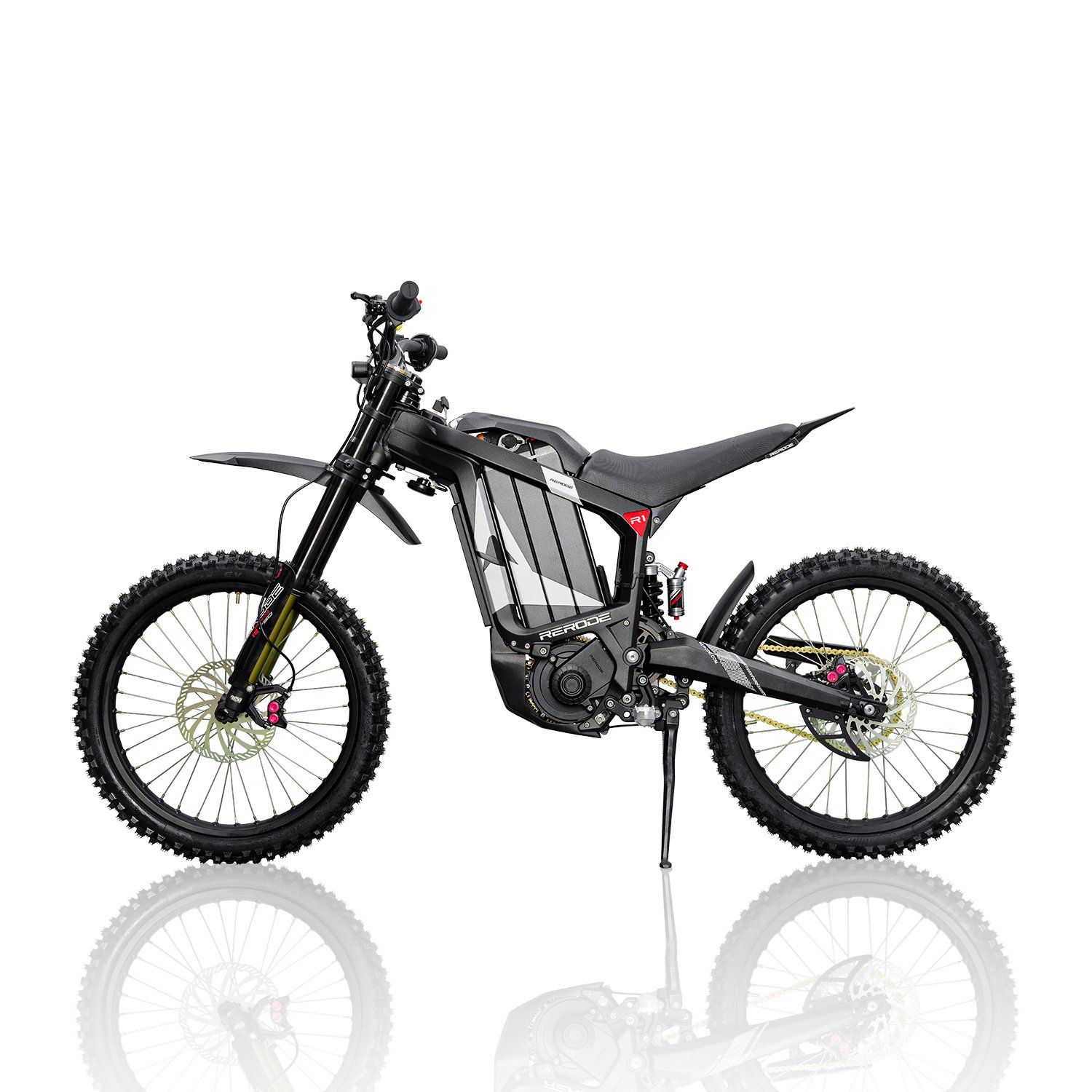 2024 New Rerode R1 Electric Mountain Bike 72V 35ah 8000W Ebike Electric Dirt Bike Powerful Off-Road Tire Electric Motorcycle