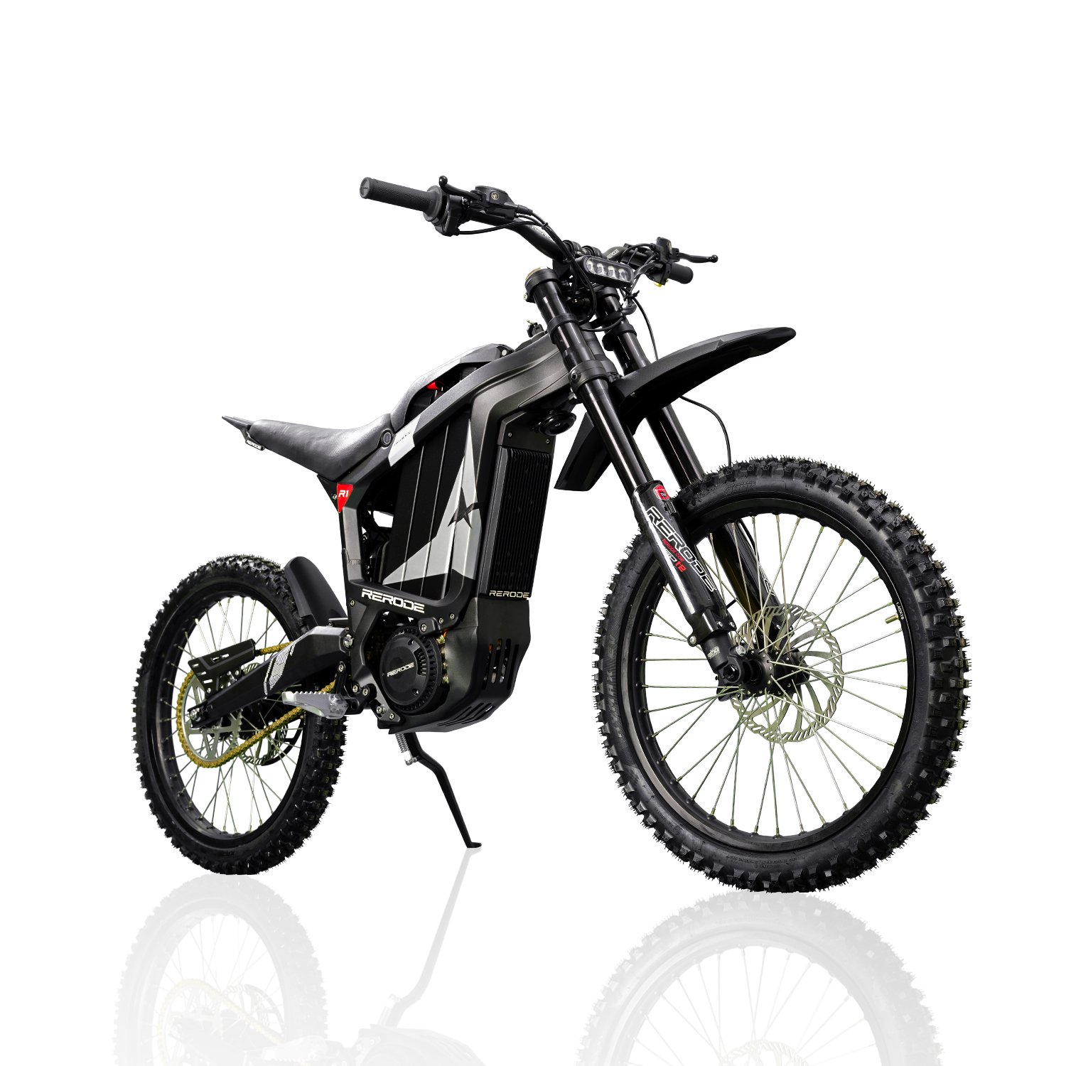 2024 New Rerode R1 Electric Mountain Bike 72V 35ah 8000W Ebike Electric Dirt Bike Powerful Off-Road Tire Electric Motorcycle