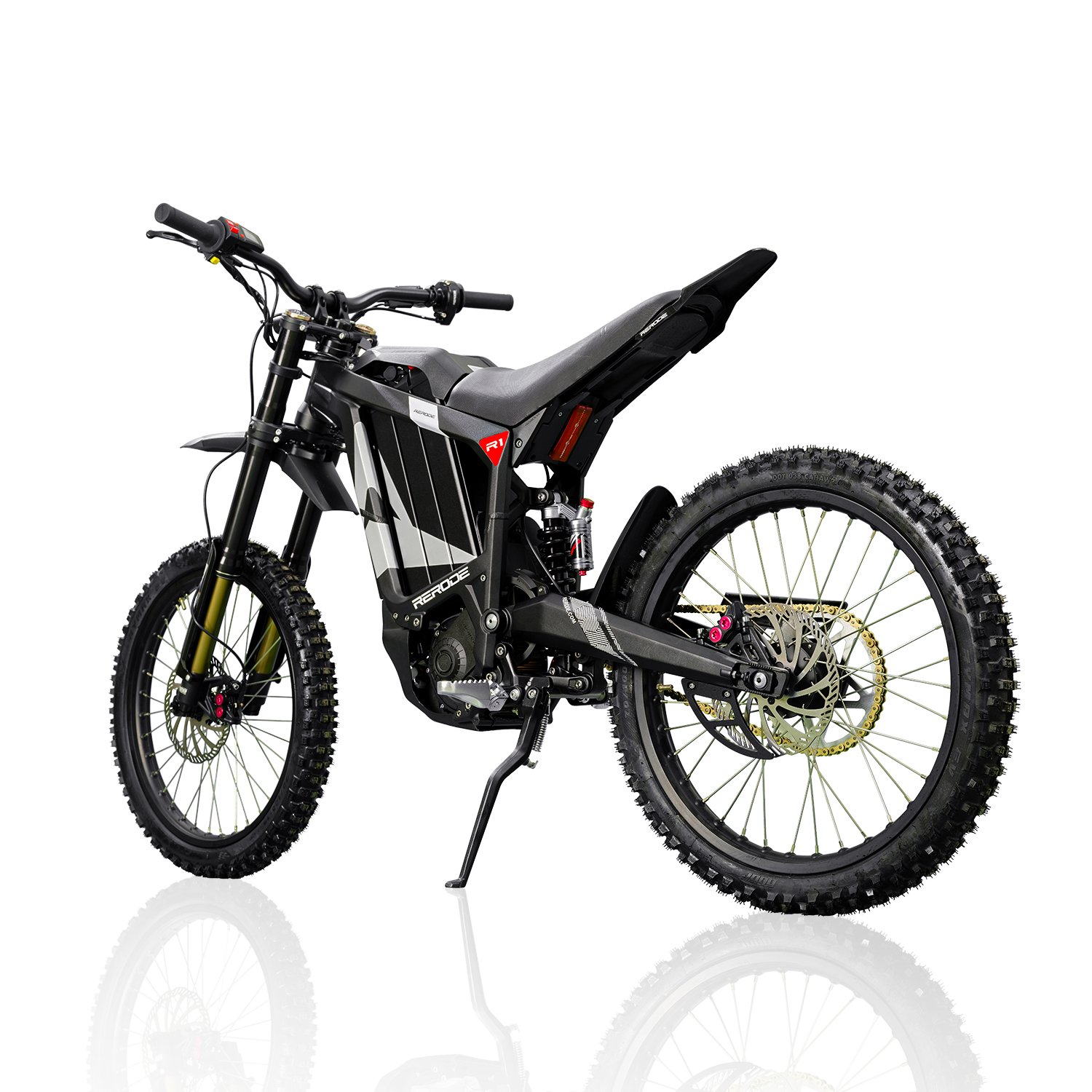 2024 New Rerode R1 Electric Mountain Bike 72V 35ah 8000W Ebike Electric Dirt Bike Powerful Off-Road Tire Electric Motorcycle