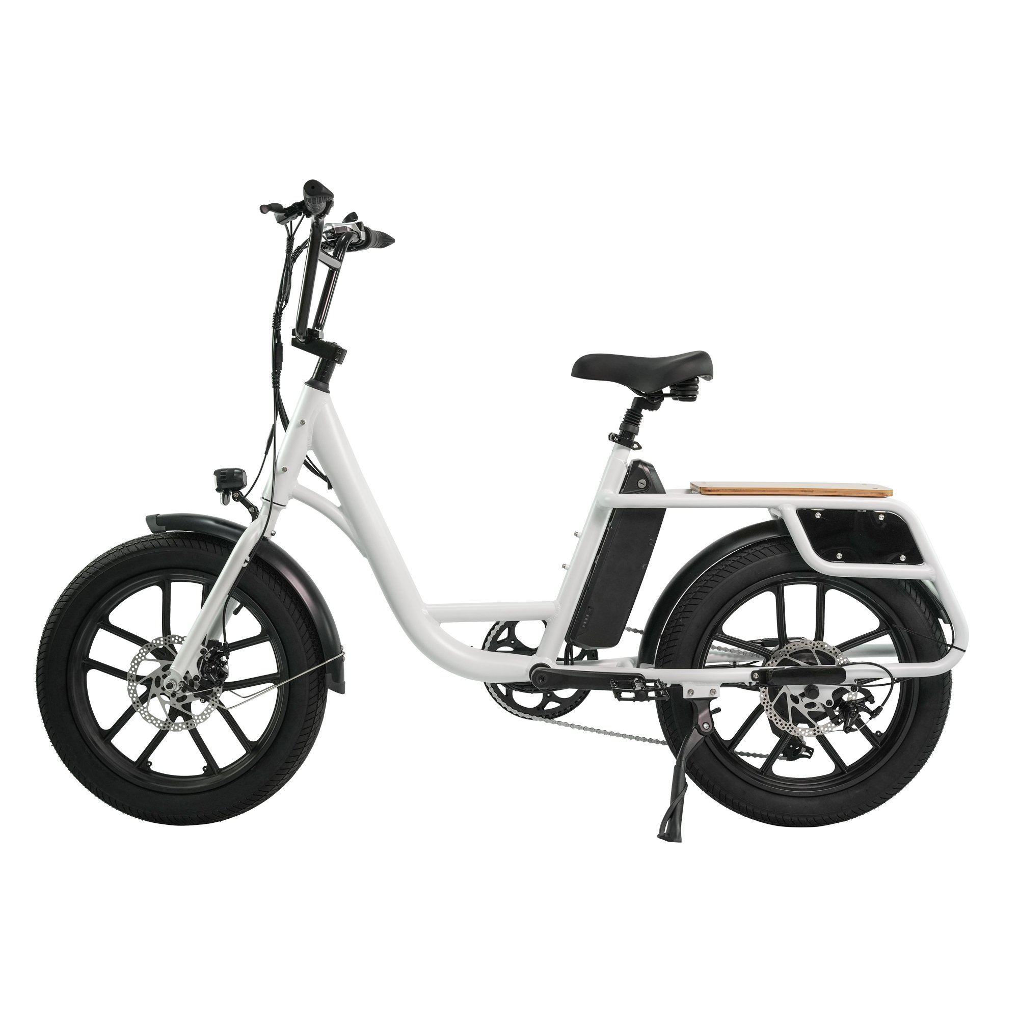 Greenpedel High Power 20'' E-bike 500w Tire Snow Electric Cargo Bicycle Ebike