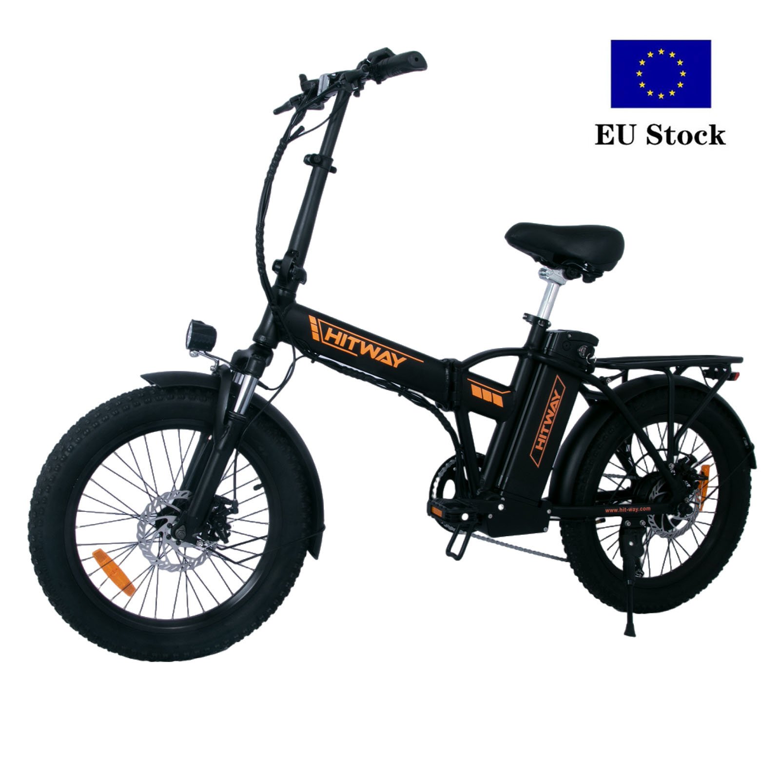 HITWAY Electric Bike 350W 36V 20Inch 11.2Ah Wire Spoked Wheels EU Warehouse Stock Fat Tire City Bike Elettriche