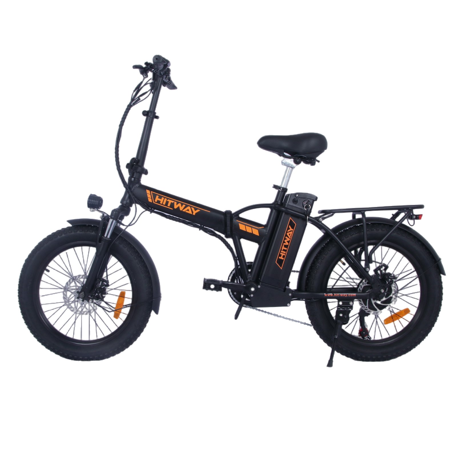 HITWAY Electric Bike 350W 36V 20Inch 11.2Ah Wire Spoked Wheels EU Warehouse Stock Fat Tire City Bike Elettriche