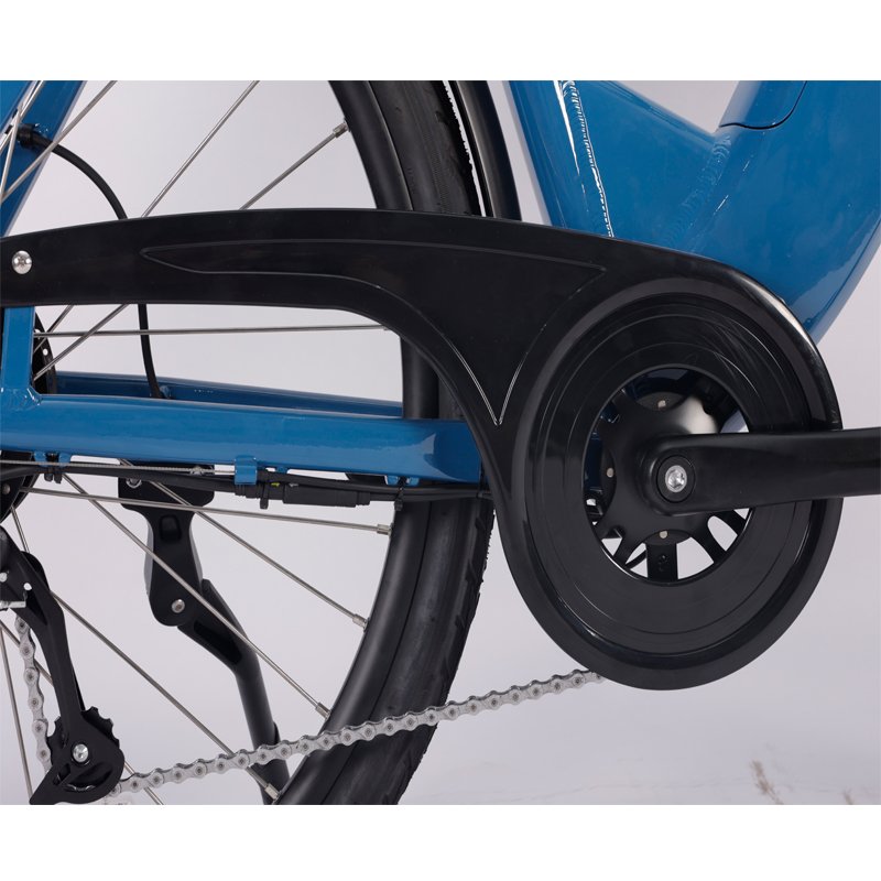 9 Speed 28 Inch 250W Electric Mid Motor Mountain Bike Samsung Lithium Battery 15Ah