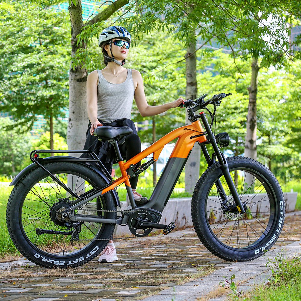 31mph Electric Bicycle 1500W 48V 20Ah Electric Mountain Bike 26*4.0Fat Tires bicicleta electrica para adultos