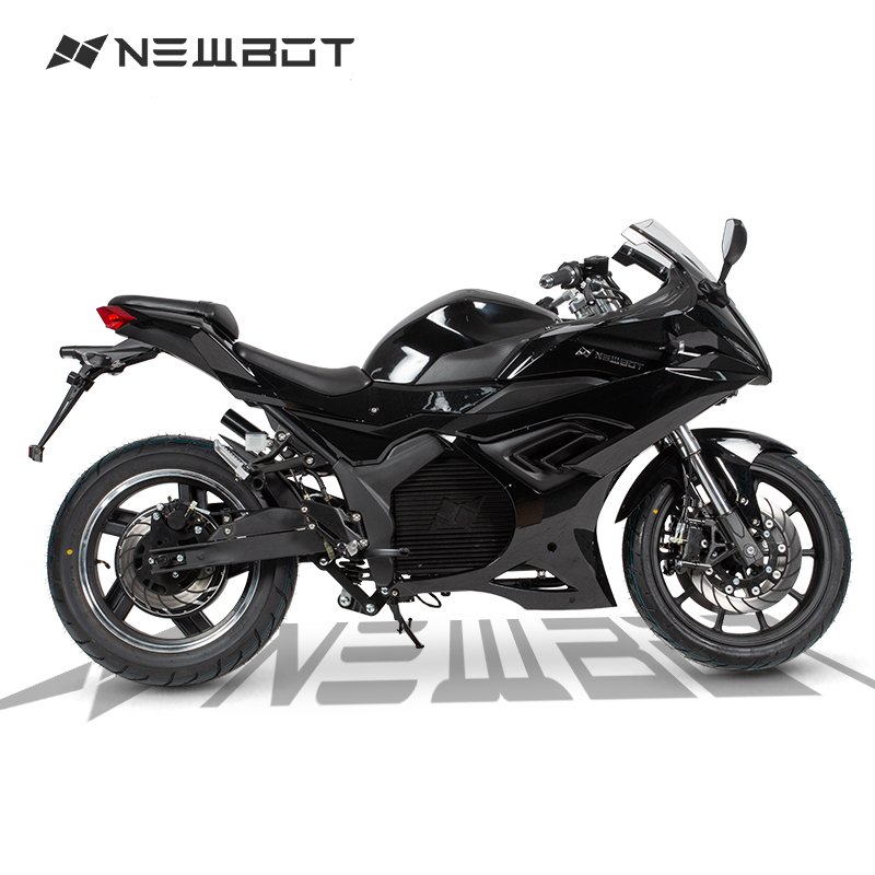 Newbot EEC COC Storm 3000W 72V 51Ah Black High speed Electric Motorcycle Motor Roller Sportbike Superbike