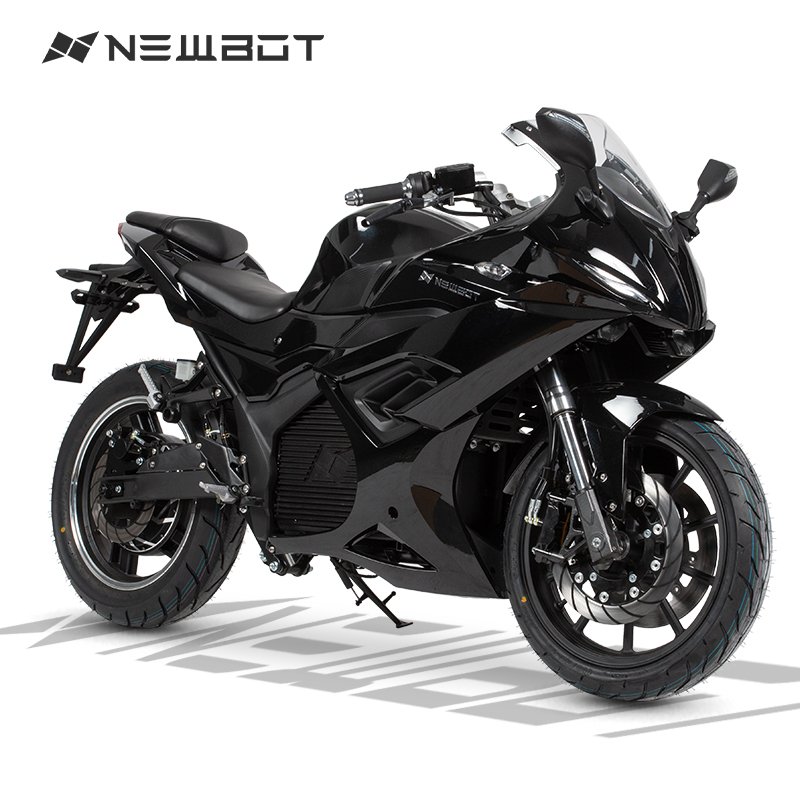 Newbot EEC COC Storm 3000W 72V 51Ah Black High speed Electric Motorcycle Motor Roller Sportbike Superbike