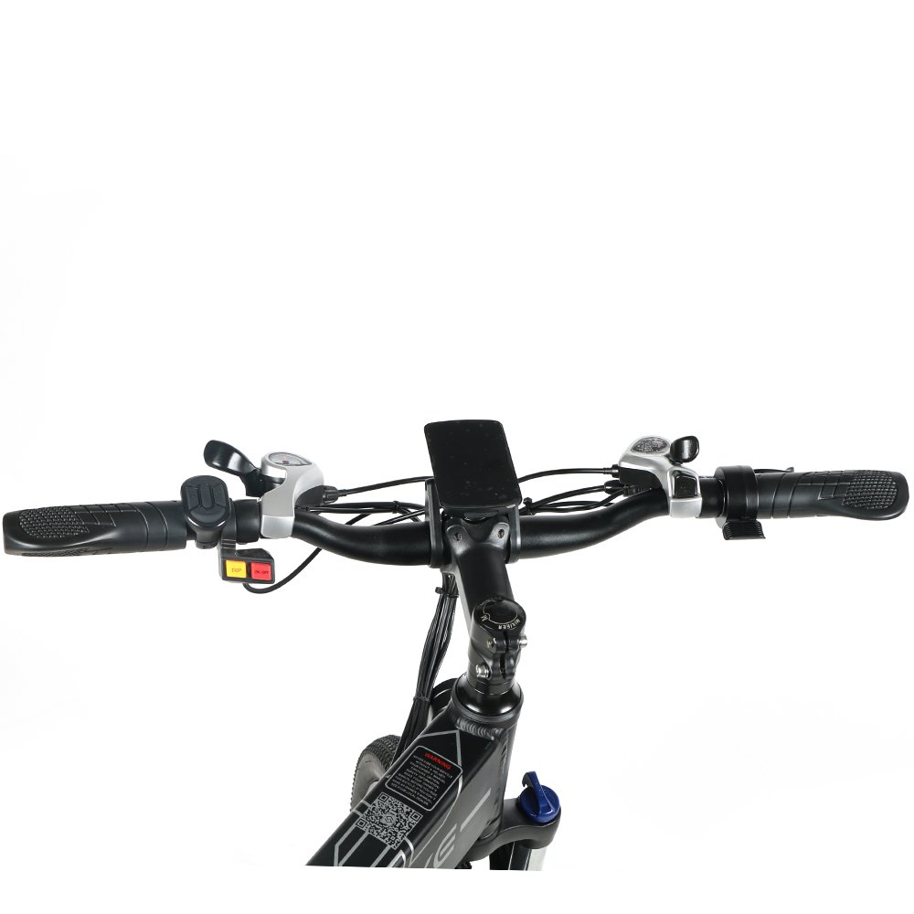 UK Stock Full Suspension Ebike High Power 500W 26inch Mountain Electric Bike LO26-II