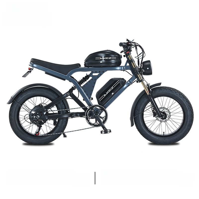 Wholesale 20*4.0 inch wheel 1500W 48V 36 41 55 ah snow off-road mountain bicycle electric hybrid fat tire dirt bike for adult
