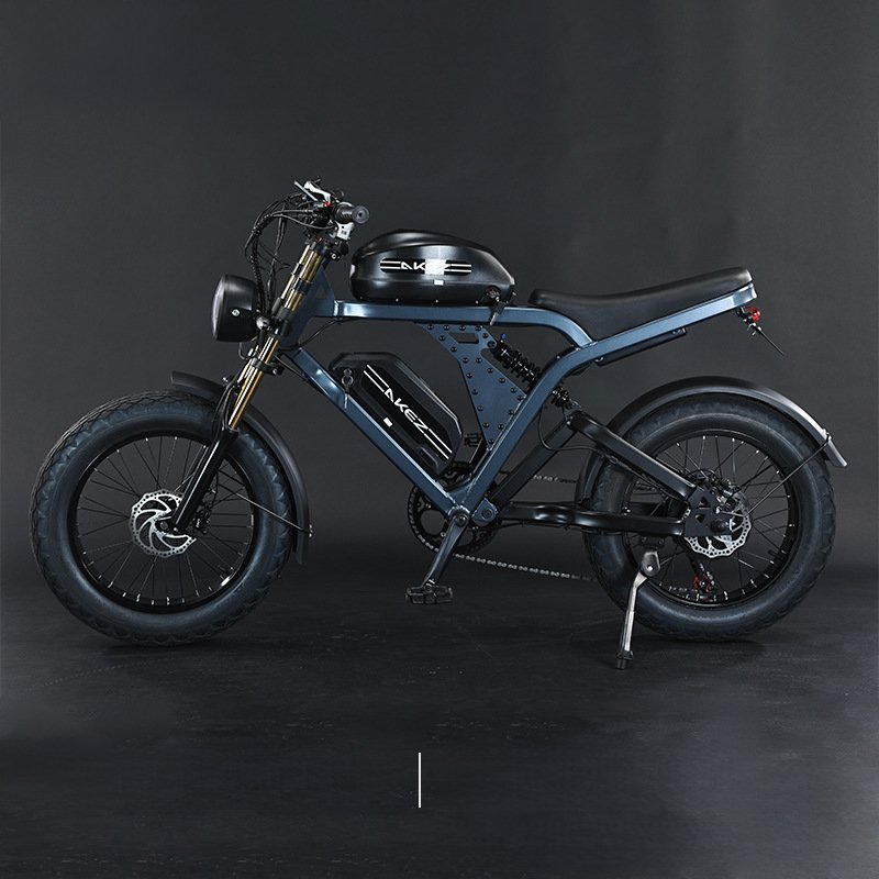 Wholesale 20*4.0 inch wheel 1500W 48V 36 41 55 ah snow off-road mountain bicycle electric hybrid fat tire dirt bike for adult
