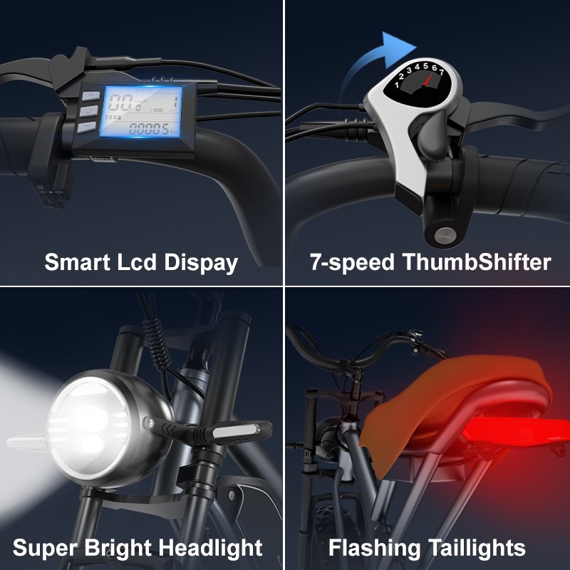 Drop ship Ebike usa Eu Warehouse 13ah Lithium Battery Offroad 48V Electronic Adult Tire Electric Mountain Bike made In China