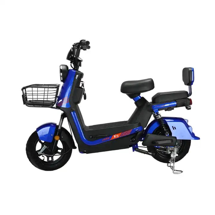 Wholesale New Leisure Electric City Bike 350w Customized Light Electric Bike 48V 500W Adults 2 Wheels Moped Scooter Cargo Bike