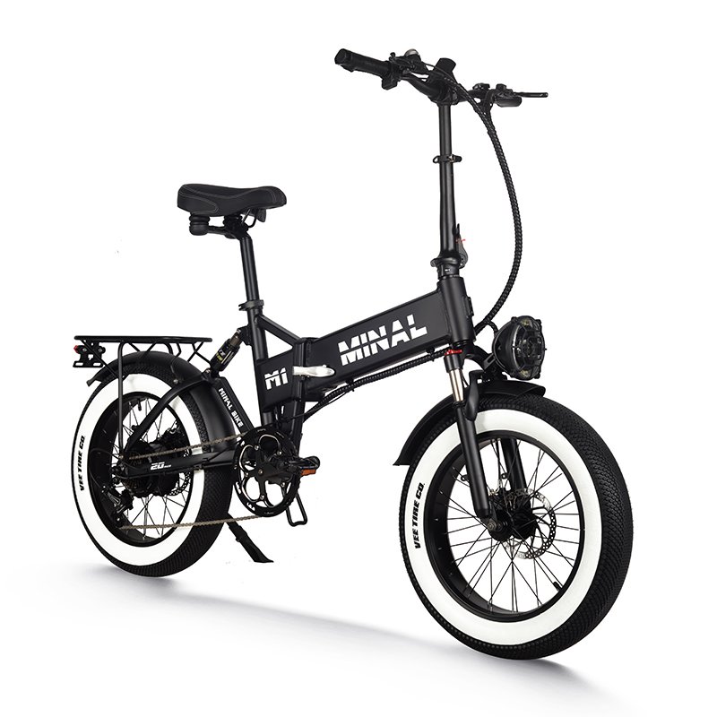 Hot Sell M1 Pro 20 inch 48V 12.8Ah mountain foldable 750w High Speed Rear Drive Brushless Gear Hub fat tire electric bike