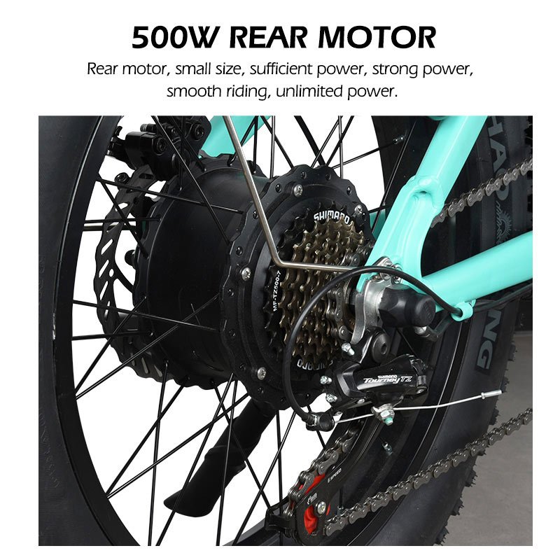 MZ-9 EU US Warehouse 48V 500W 20 Inch Full Suspension Ebike Long Range Off-Road Electric Sports Bike Adult