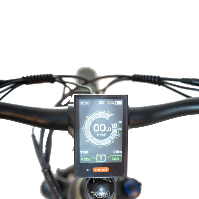 China 48v 52v 1000w mid motor carbon fiber bike power assisted 29 inch tire electric bike rockshox suspension bicycle