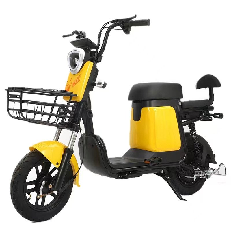 Wholesale 14 Inch Electric Bike Scooters 350W 48V Motor Bike Electric City Bike For Adults