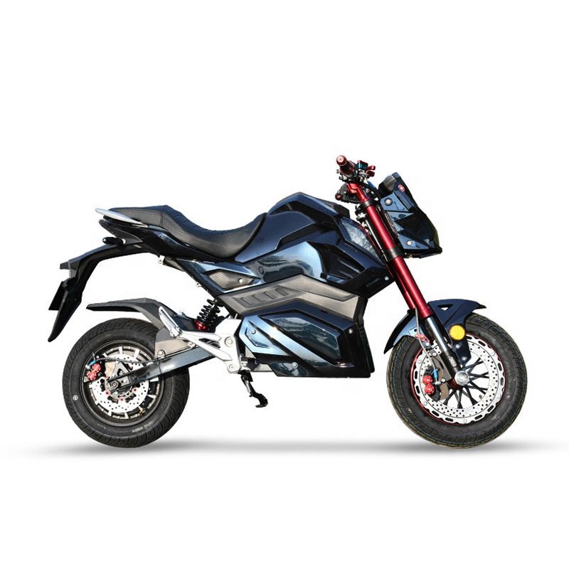 Strong Power 3000W Battery Operated Motocicleta Electrica Sport Off Road Electric Motorcycle for Adults